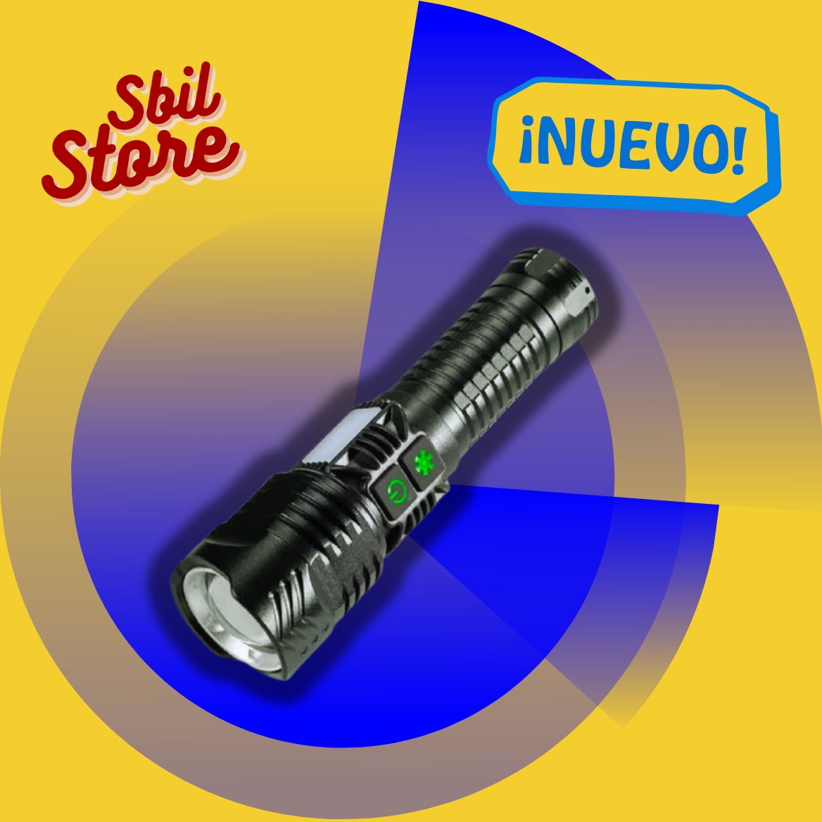 LuminexTactica™ - ¡Linterna INDESTRUCTIBLE con POWER BANK! + Envío gratis!